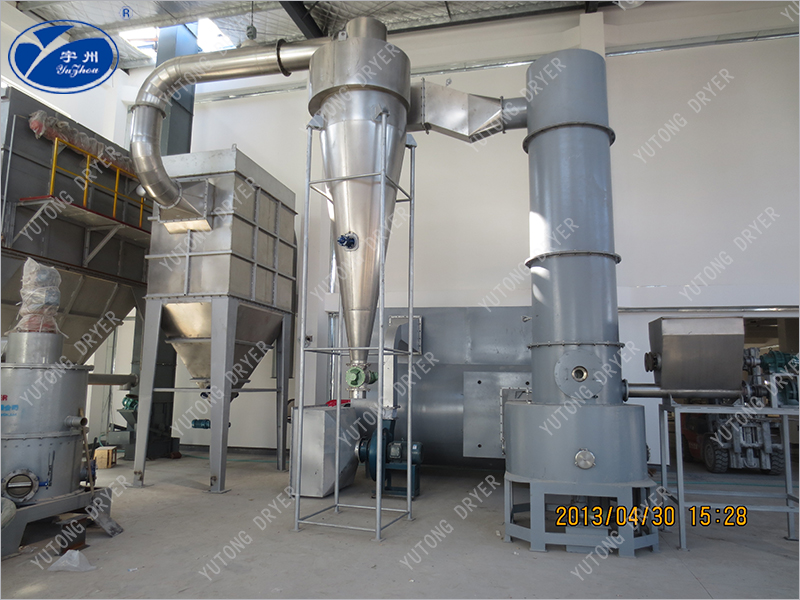 Cobalt carbonate flash dryer