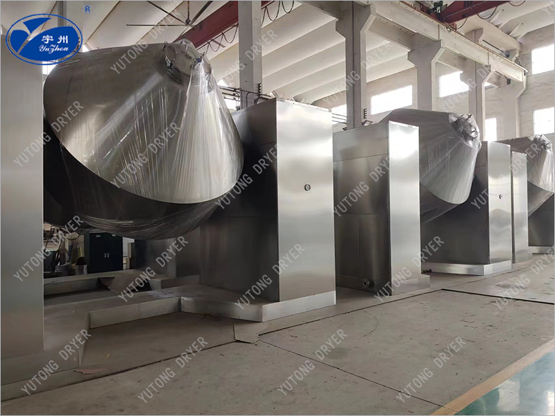 Lithium iron phosphate double cone rotary vacuum dryer